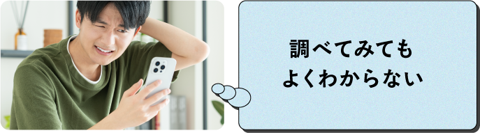 調べてみてもよくわからない